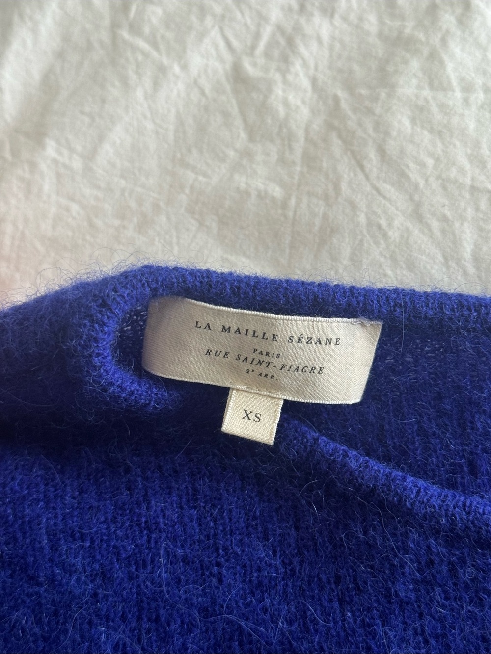 Sezane Gaspard XS Electric Blue - Picture 3 of 4